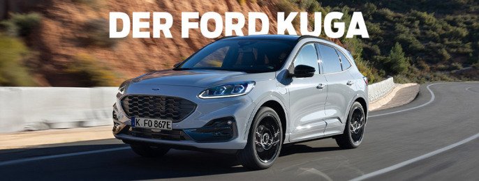 Ford Kuga - Souverän auf der Straße und einzigartig im Komfort